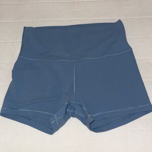 Lululemon Align High-Rise 4” Shorts - Utility Blue - Size 8